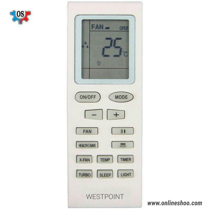 کنترل کولرگازی وست پوینت WESTPOINT